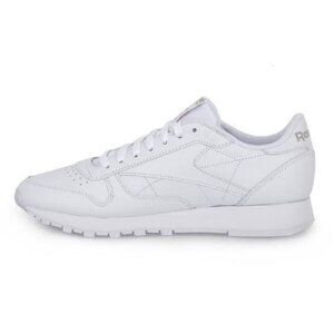 Reebok Men's Classic Leather Shoes White‑Pure Grey 100008492